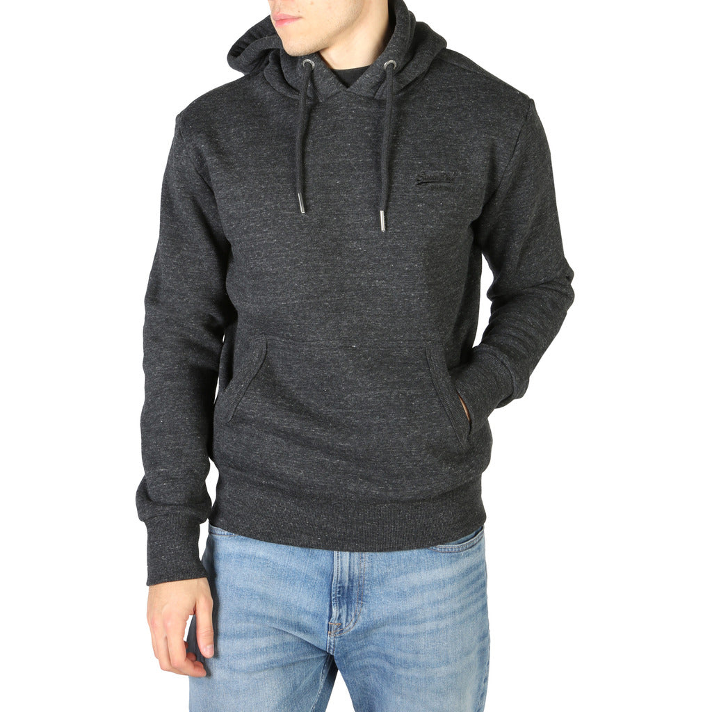 Superdry Pullover Hoodie Dark Grey Men's Sweatshirt M2010265A-3TF