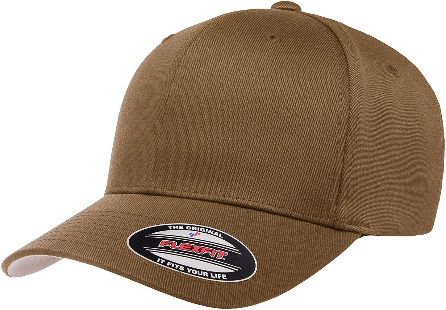 Flexfit Athletic Baseball Coyote Brown Men's Fitted Cap