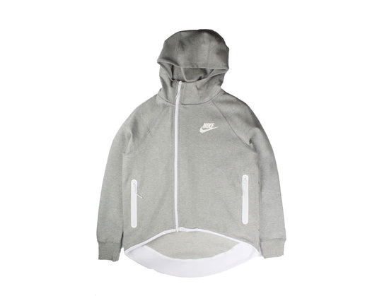 Nike Sportswear Tech Fleece Full-Zip Cape Grey/White Women's Hoodie 930757-063