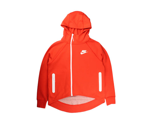 Nike Sportswear Tech Fleece Full-Zip Habanero Red Women's Hoodie 930757-634