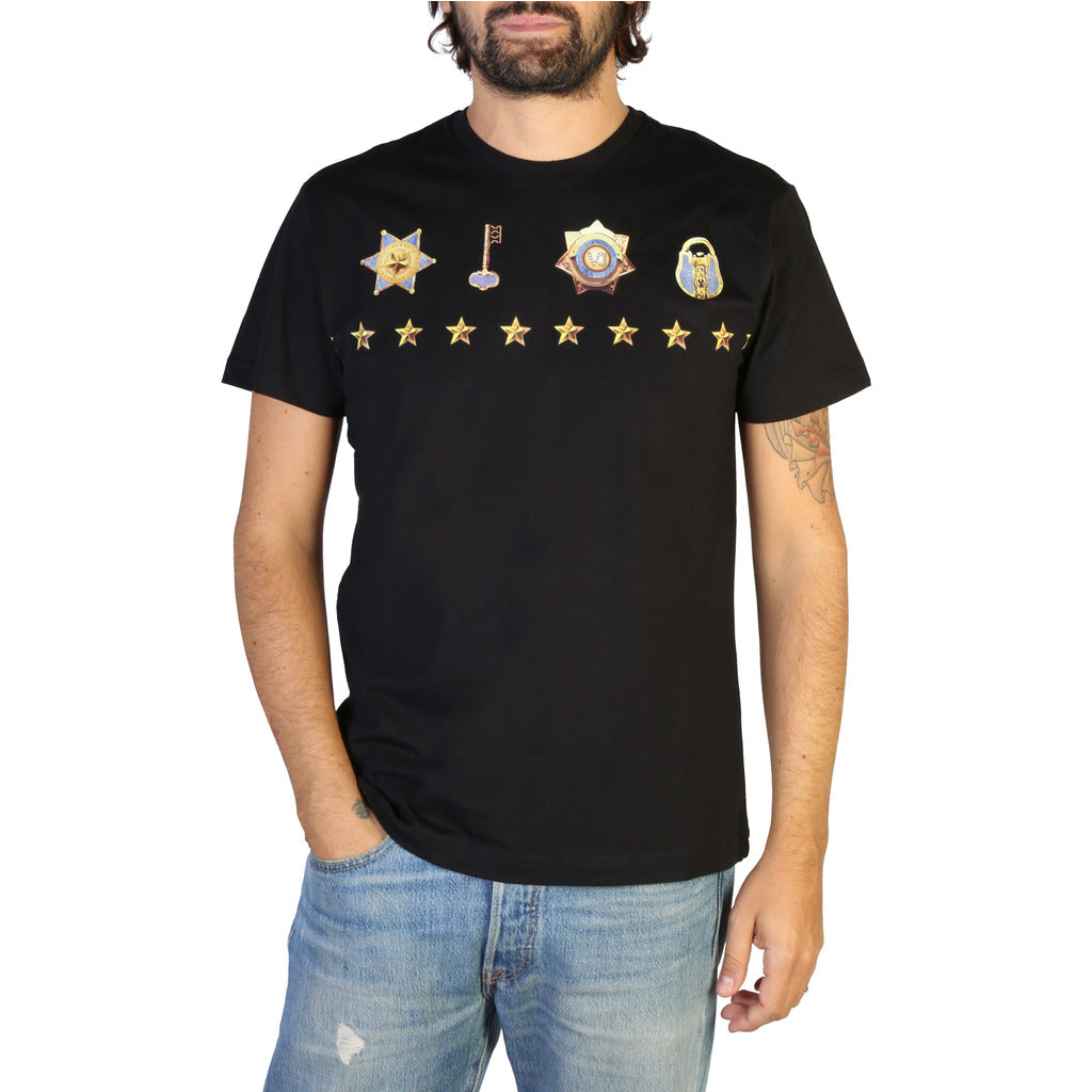 Versace Jeans Logo Black Men's T-Shirt B3GTB71A-30134-899