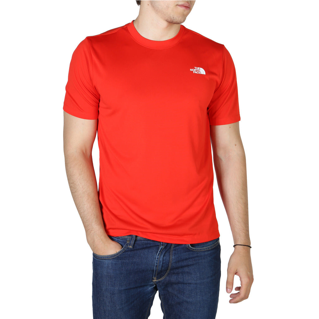 The North Face Train N Logo Fiery Red Men's T-Shirt NF0A4CFG