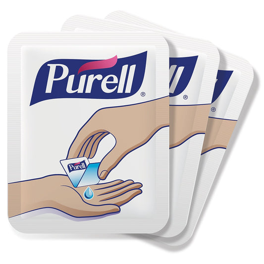 Purell Single Use Advanced Clear Gel Hand Sanitizer 1.2 mL Packet (2,000 Packets) 9630-2M-NS