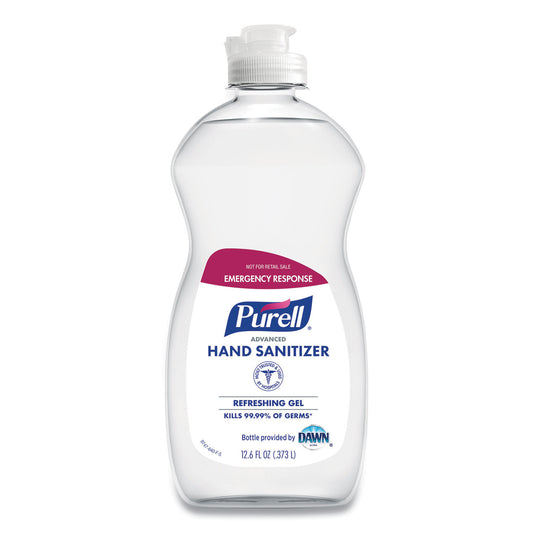 Purell Advanced Hand Sanitizer Gel Clean Scent 12.6 oz Squeeze Bottle (12 Pack) 9747-12-S
