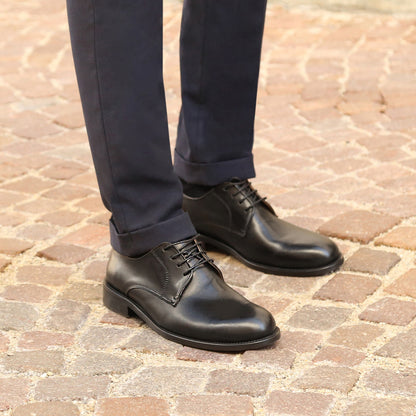 Duca di Morrone Glauco-Vit Black Men's Dress Shoes