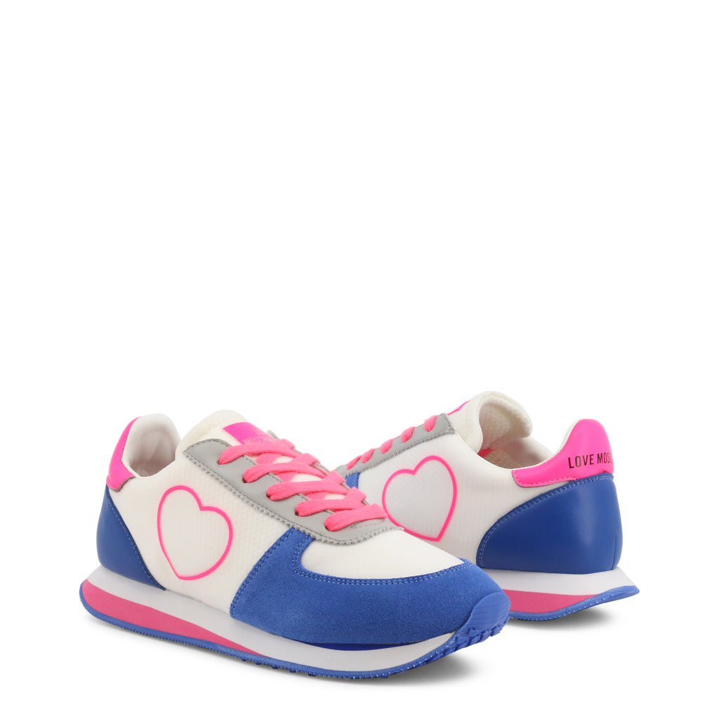Love Moschino Walk Love White Women's Shoes JA15522G0EJM110B