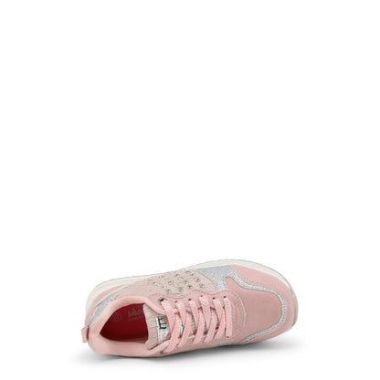 Shone Glitter Light Pink Girls Shoes 9110-010