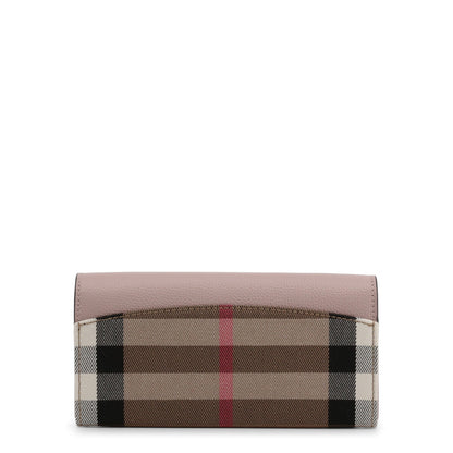 Burberry Vintage Pale Orchid Leather Check Wallet 80278911
