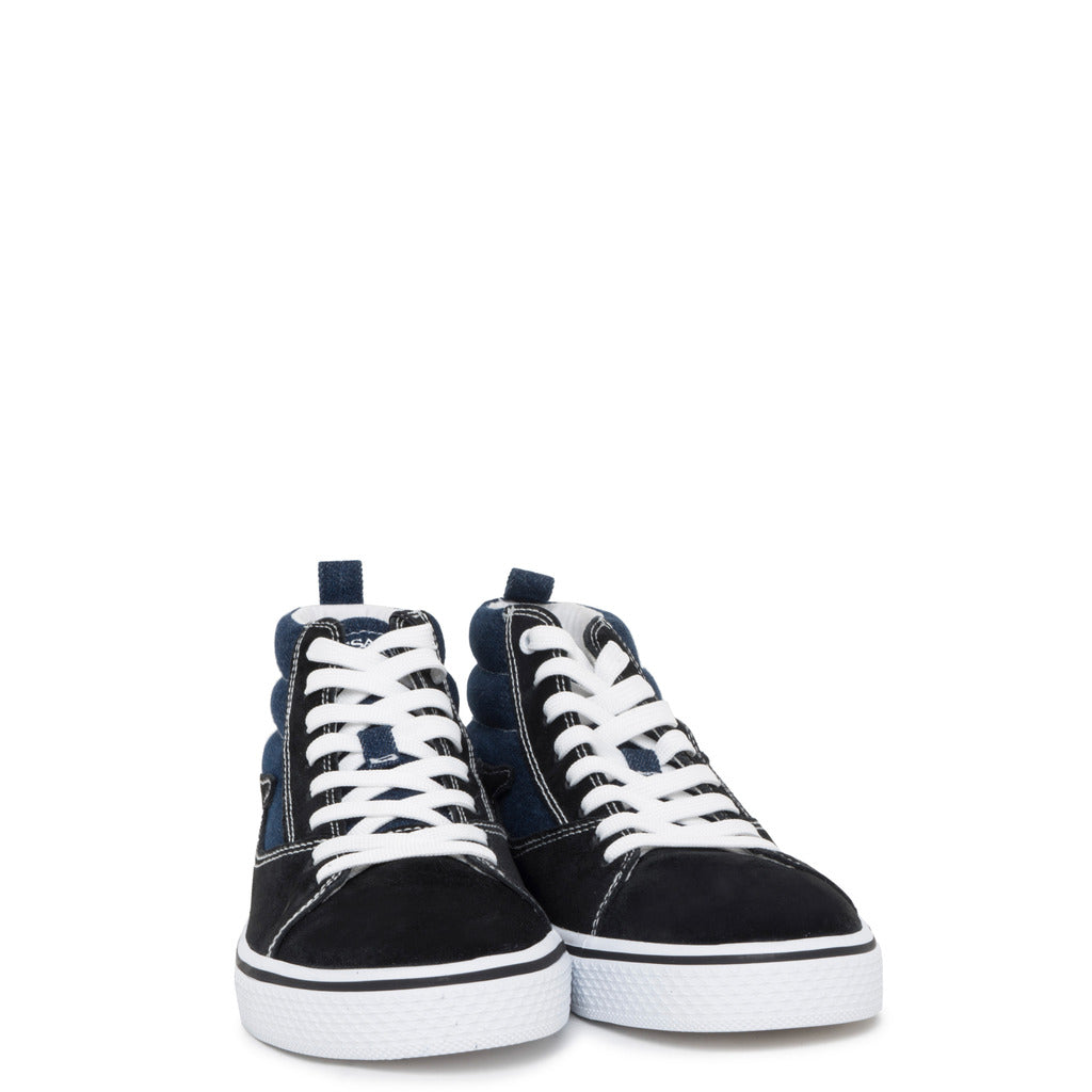 Trussardi Dark Denim/Black Men's Shoes 77A00134-U603