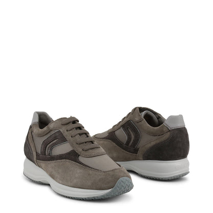 Geox Happy Dark Grey Low Top Casual Men's Sneakers U0162P02211CL69F