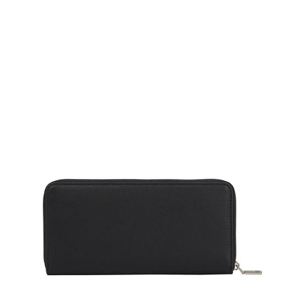 Calvin Klein Zip Around Black Women's Wallet K60K610358-BDS