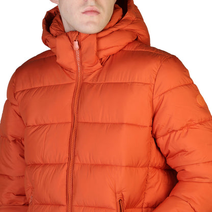 Save The Duck Boris Hooded Ginger Orange Men's Puffer Jacket D35560M-MITO15-70003