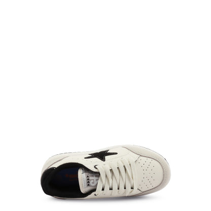Shone Leather White Boys Shoes 17122-025