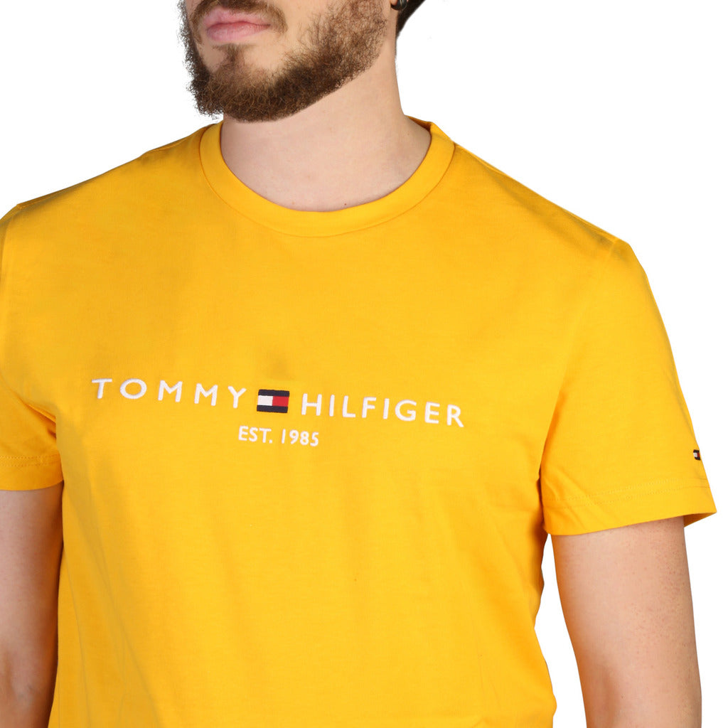 Tommy Hilfiger Slim Fit Logo Solstice Men's T-Shirt MW0MW11797-ZEW