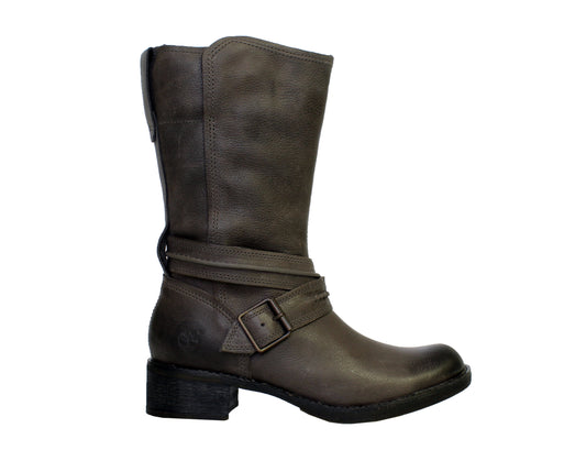 Timberland Whittemore Mid Side-Zip Dark Grey Woodlands Women's Boots A12JL