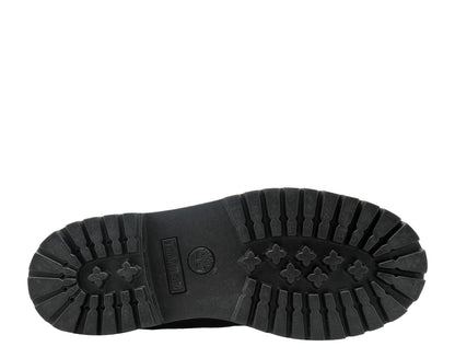 Timberland 8-Inch Premium Waterproof Black Junior Big Kids Boots A14VJ