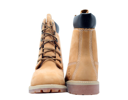 Timberland 8-Inch Premium Waterproof Wheat Junior Big Kids Boots A14XF