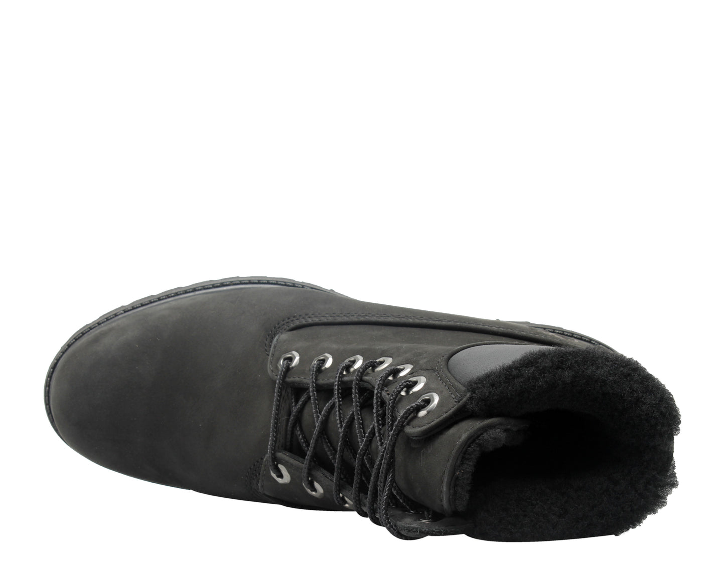 Timberland 6-Inch Premium Fur Line Black Men's Boots A16GB