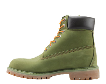Timberland 6-Inch Premium Waterproof Pesto Green Gatorade Men's Boots A1M72
