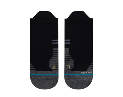 Stance Feel 360 - Run Light Tab ST Black Ankle Socks A218A20RLT-BLK