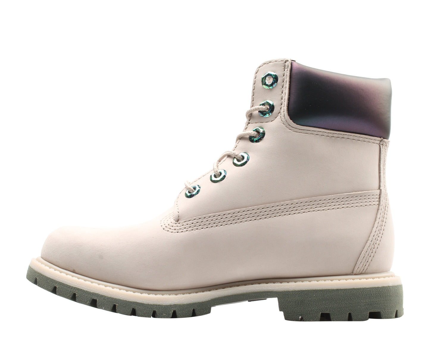Timberland 6-Inch Premium Waterproof Taupe/Iridescent Women's Boots A22YU