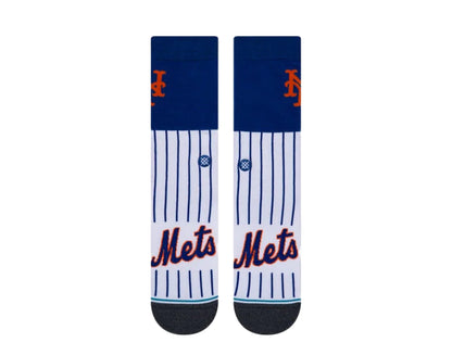 Stance MLB Stadium New York Mets Color White/Royal Crew Socks A545A20NYM-WHT