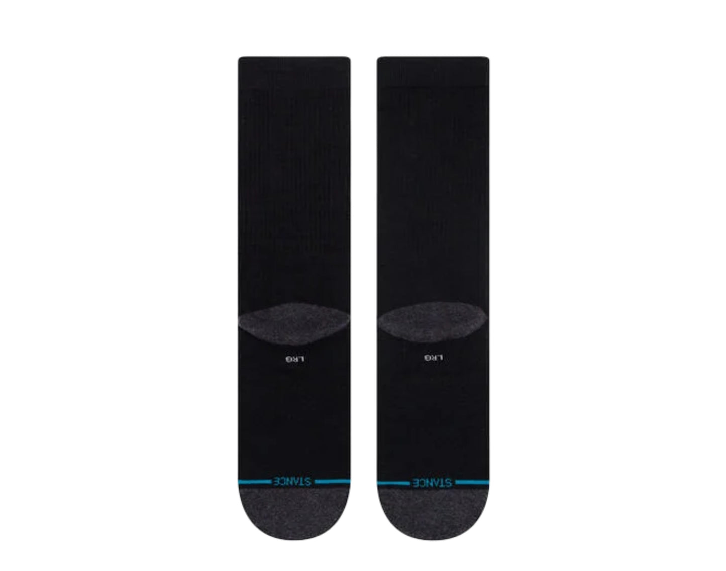Stance Casual Icon ST 200 Black Crew Socks A546A20IS2-BLK