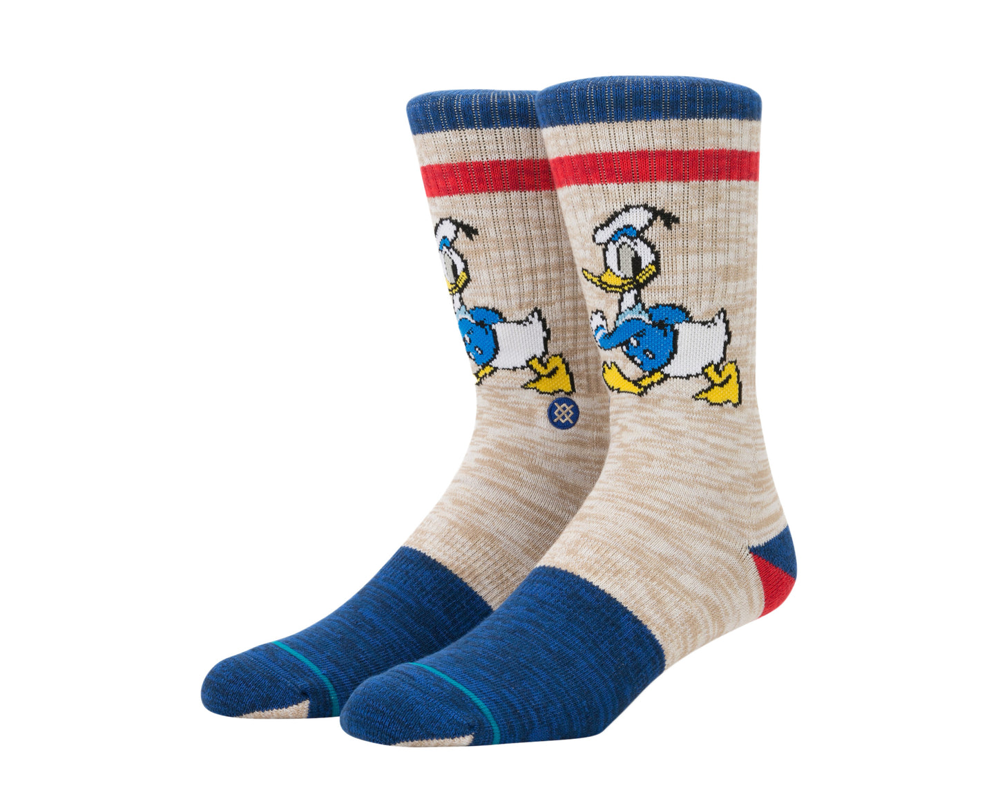 Stance x Disney Vintage Disney Donald Duck Natural Crew Socks A556A20VIN-NAT