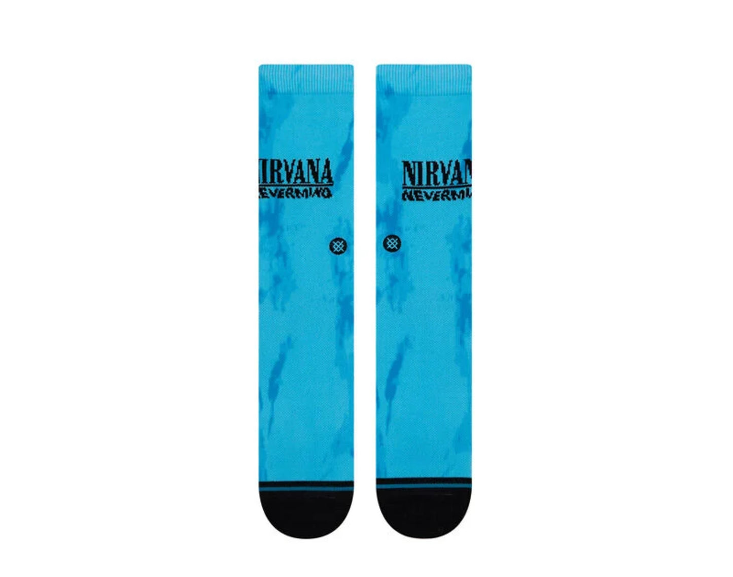 Stance Casual Nirvana Nevermind Blue/Black Crew Socks A558A20NIN-BLU