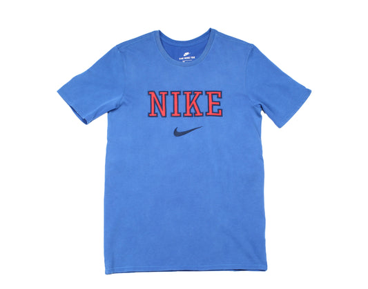 Nike Sportswear Embroidered Nike Blue/Red/Black Men's Tee Shirt AA6405-431