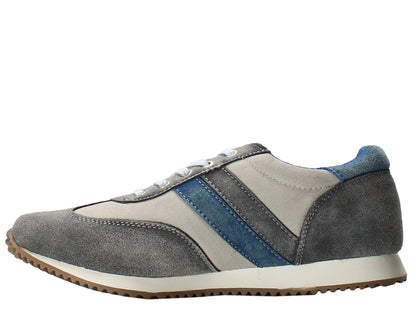 Howling Wolf Adelaid Grey/Navy Men's Casual Shoes ADELAIDE-014