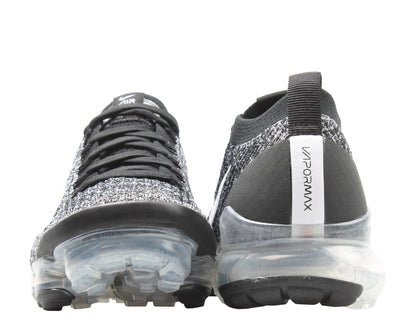 Nike Air VaporMax Flyknit 3 Black/White-Silver Men's Running Shoes AJ6900-002