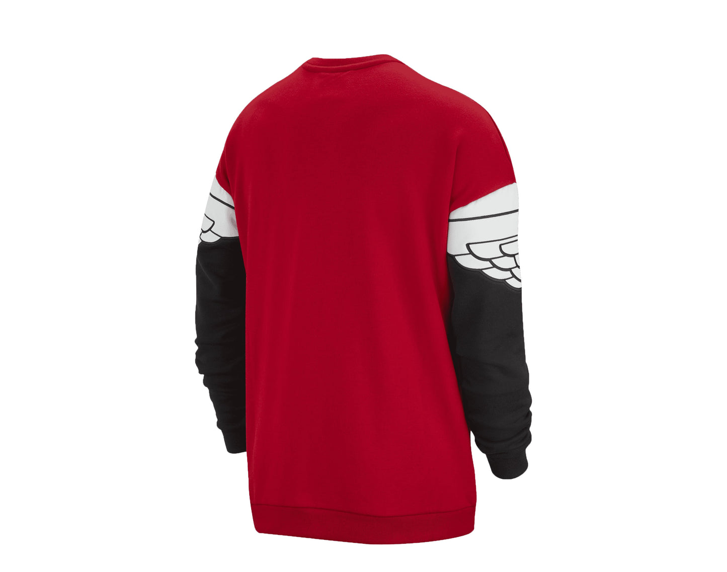 Nike Air Jordan Wings Classic Crew Red/Black-White Men's Sweatshirt AO0426-687