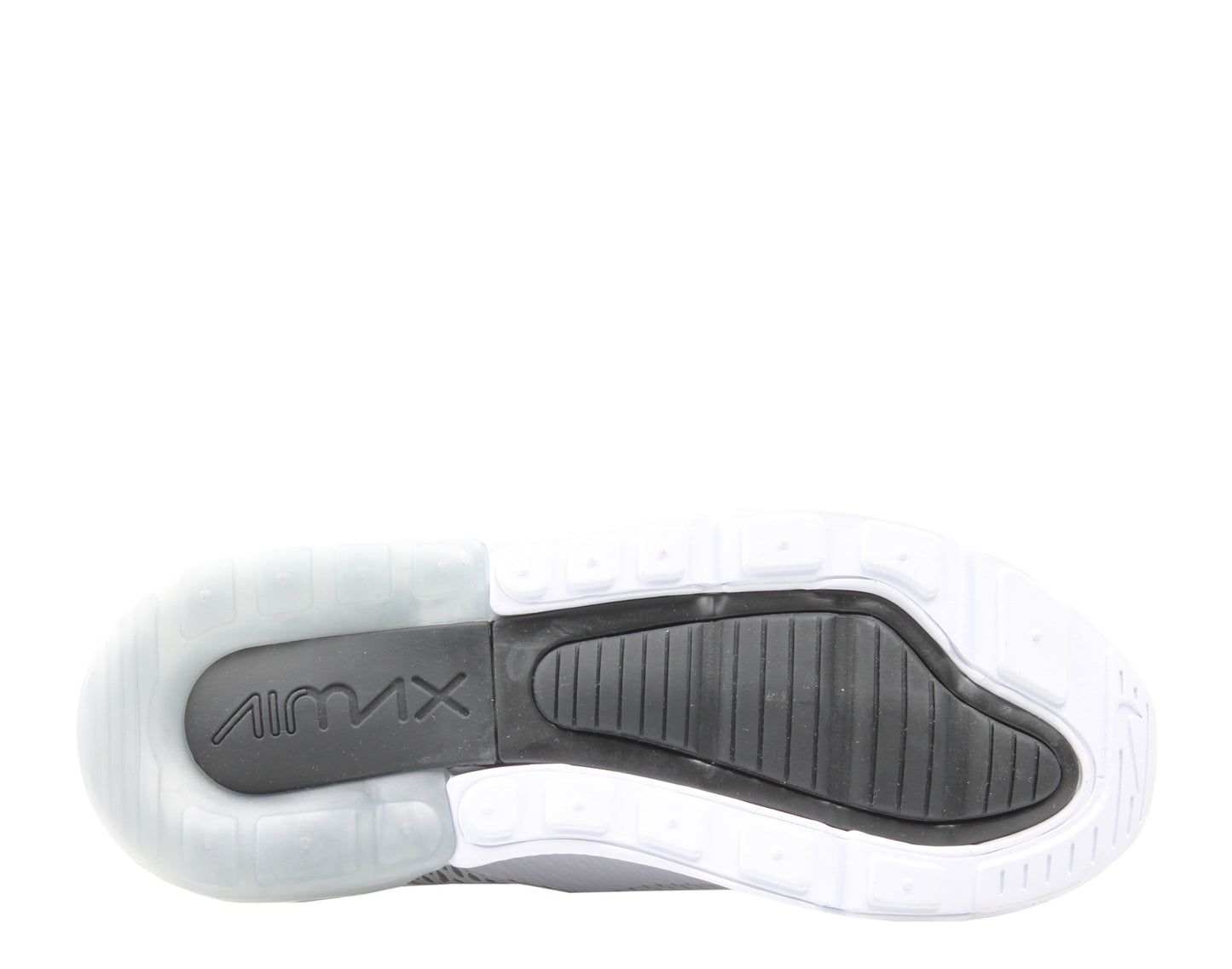 Nike Air Max 270 (PS) White/Black-White Little Kids Running Shoes AO2372-100