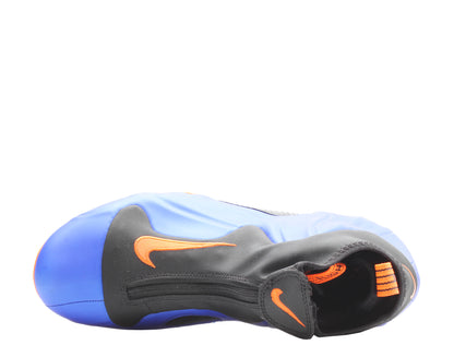 Nike Air Flightposite Knicks Blue/Orange Men's Basketball Shoes AO9378-401