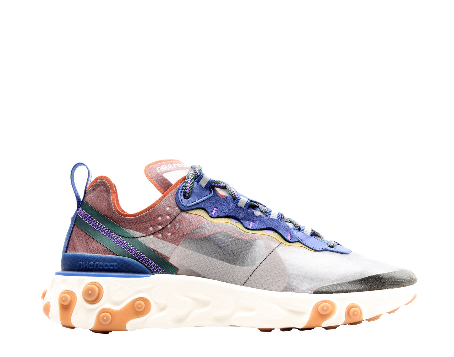 Nike React Element 87 Dusty Peach/Grey Men's Running Shoes AQ1090-200