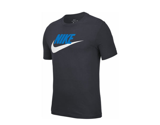 Nike Sportswear Icon Futura Obsidian/Photo Blue-White Men's T-Shirt AR5004-453