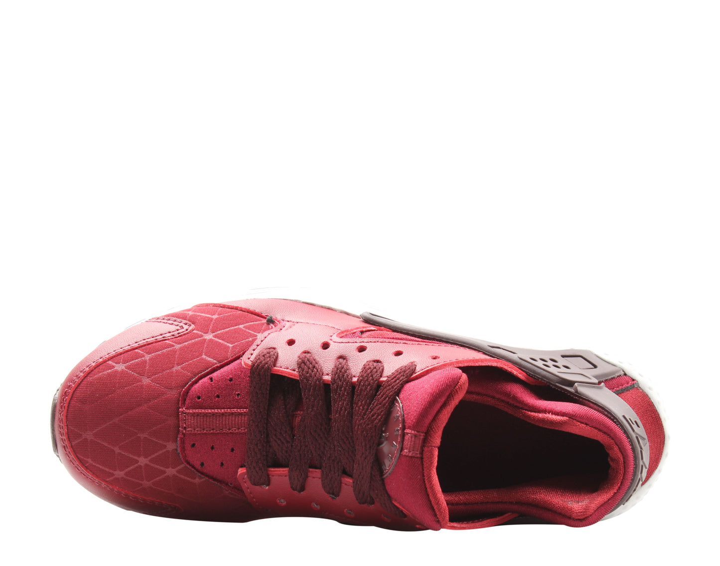 Nike Huarache Run TU (GS) Team Red/Burgundy Big Kids Running Shoes AV3228-600