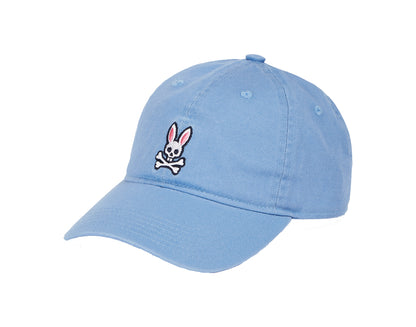 Psycho Bunny Sunbleached Cornflower Blue Men's Cap Dad Hat B6A815E1HT-CFR
