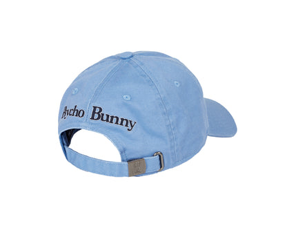Psycho Bunny Sunbleached Cornflower Blue Men's Cap Dad Hat B6A815E1HT-CFR