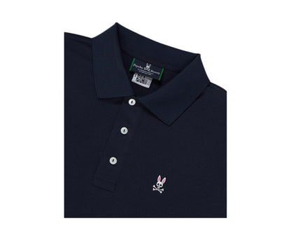 Psycho Bunny Seacroft Sports Polo Navy Men's Golf Shirt B6K837ARPB-NVY