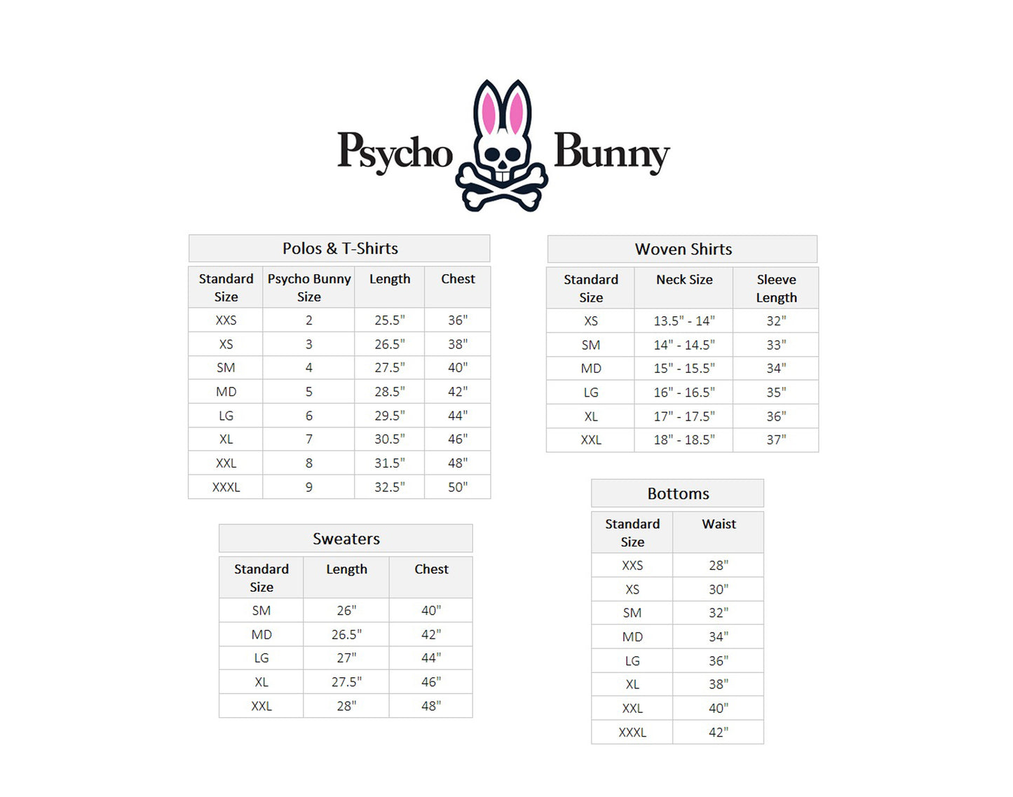 Psycho Bunny Teston Graphic White Men's Tee Shirt B6U247E1PC-WHT