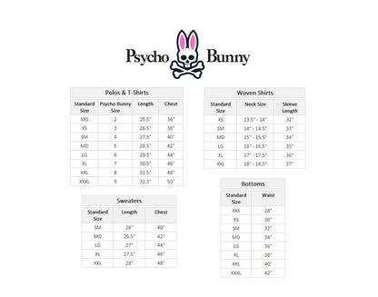 Psycho Bunny Printed Graphic Navy Blue Men's Tee Shirt B6U623F1PC-NVY