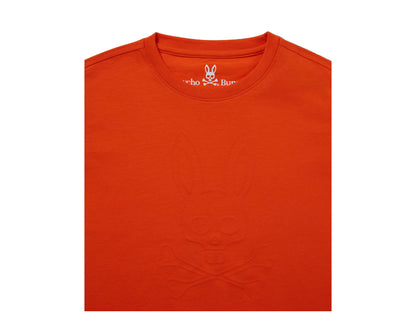 Psycho Bunny Westcott Graphic Orangeade Men's Tee Shirt B6U639H1PC-ORG