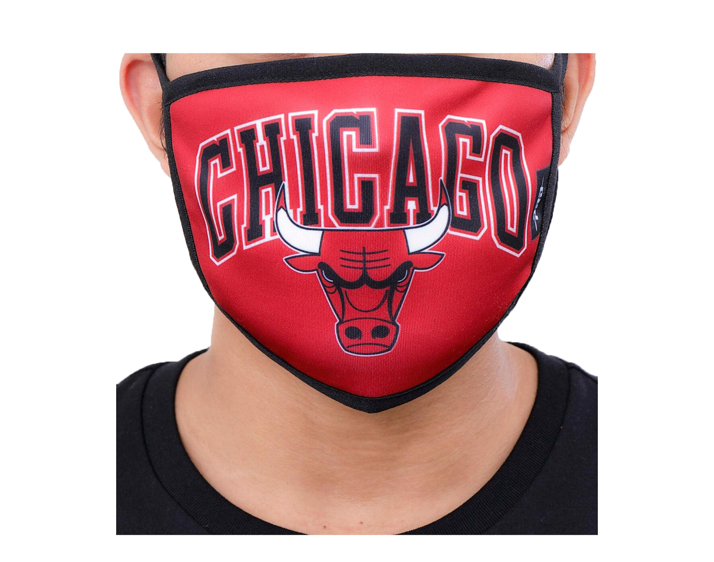 Pro Standard NBA Chicago Bulls Red Face Covering Mask (2 Pack) BCB751329-RED