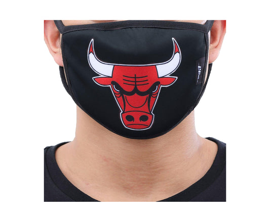 Pro Standard NBA Chicago Bulls Black Face Covering Mask (2 Pack) BCB751331-BLK