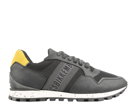 Bikkembergs FEND-ER 2078 Low Black/Yellow Men's Casual Shoes BKE108970