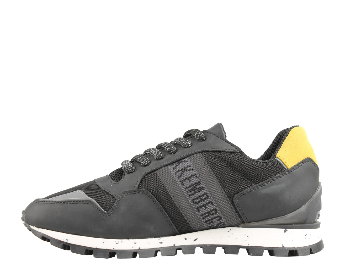 Bikkembergs FEND-ER 2078 Low Black/Yellow Men's Casual Shoes BKE108970
