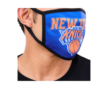 Pro Standard NBA New York Knicks Blue Face Covering Mask (2 Pack) BNK751423-ROY