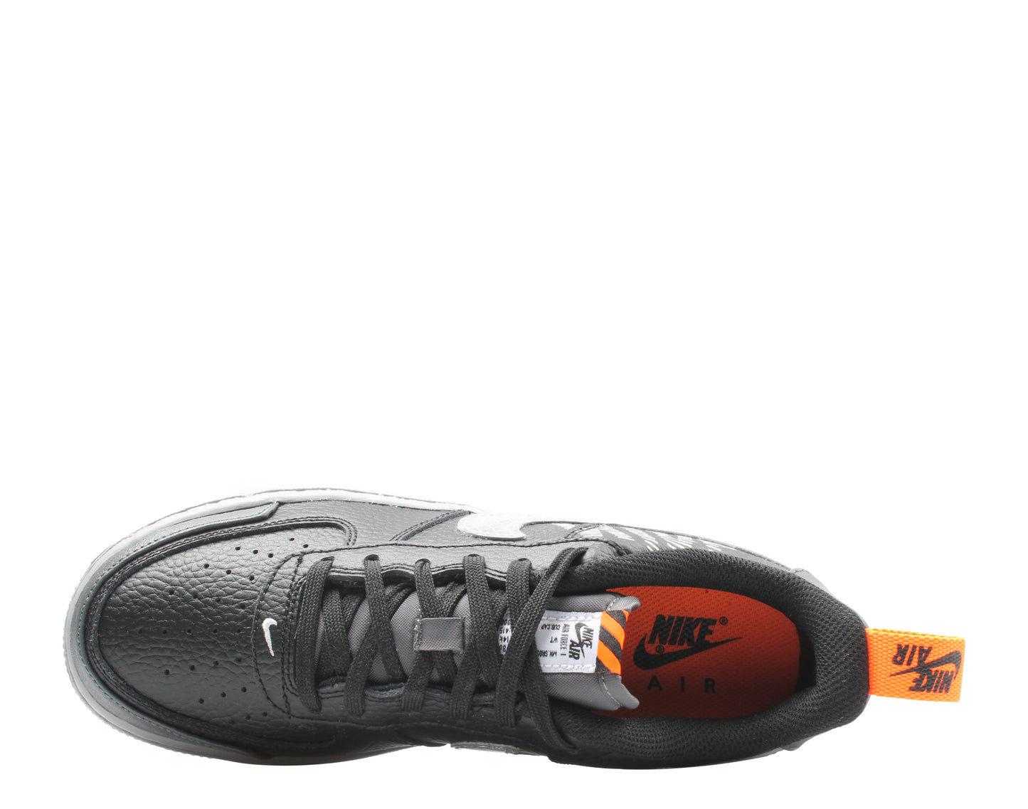 Nike Air Force 1 LV8 2 (GS) Black/Grey Big Kids Basketball Shoes BQ5484-001